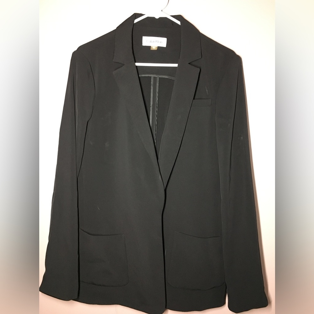 Calvin Klein Black Women's Blazer Jacket